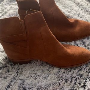 Michael Kors suede booties